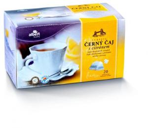 Černý čaj s citrónem Albert quality, 40 g
