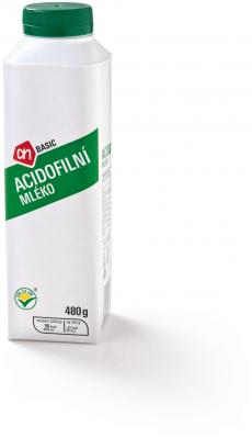 Acidofilní mléko 480 g, Albert Quality