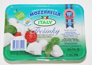 Mozzarella třešinky v nálevu 120 g