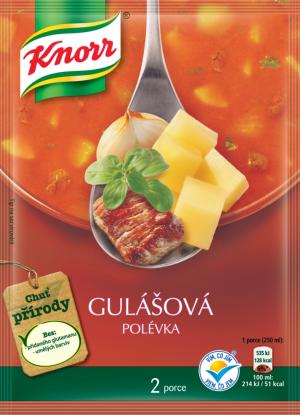 Knorr Gulášová krémová polévka 65 g