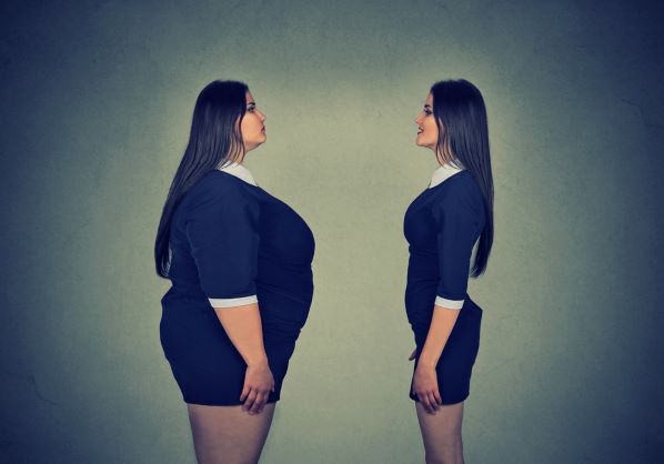 Rychlé hubnutí obézních vs. pomalé štíhlých