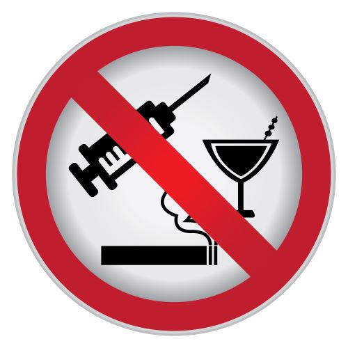 no alcohol