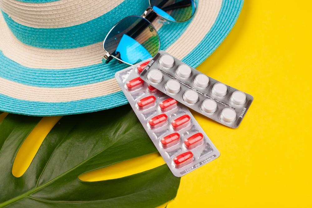 antibiotika v létě