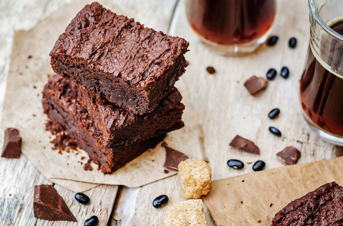 Fazolové brownies