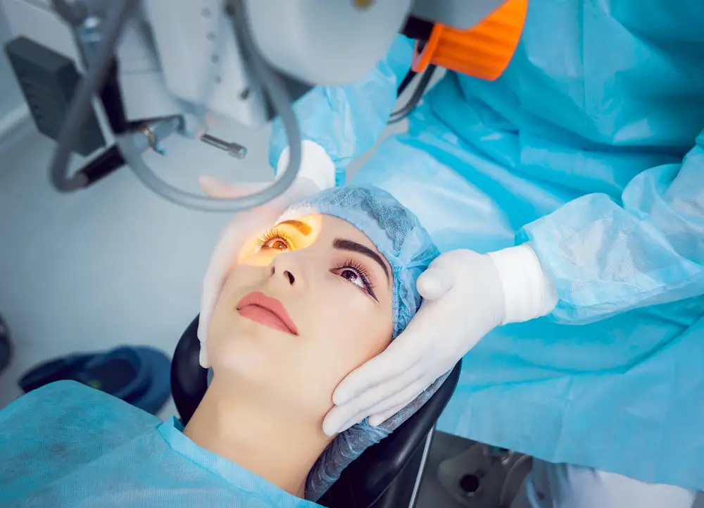 laserová operace očí