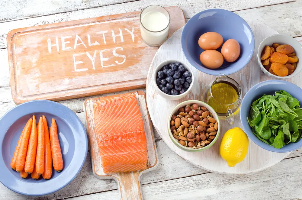 potraviny pro zdravé oči