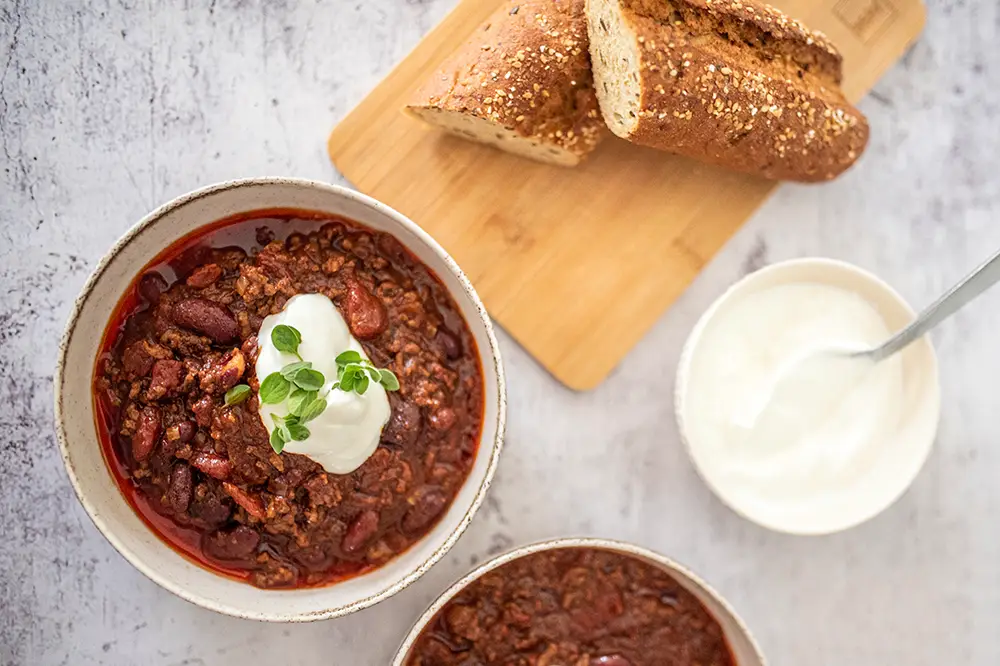 Chilli con carne - chutný a vyvážený pokrm, oblíbený po celém světě