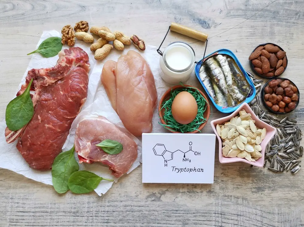 potraviny bohaté na tryptofan