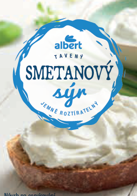 Smetanový sýr 150 g, Albert