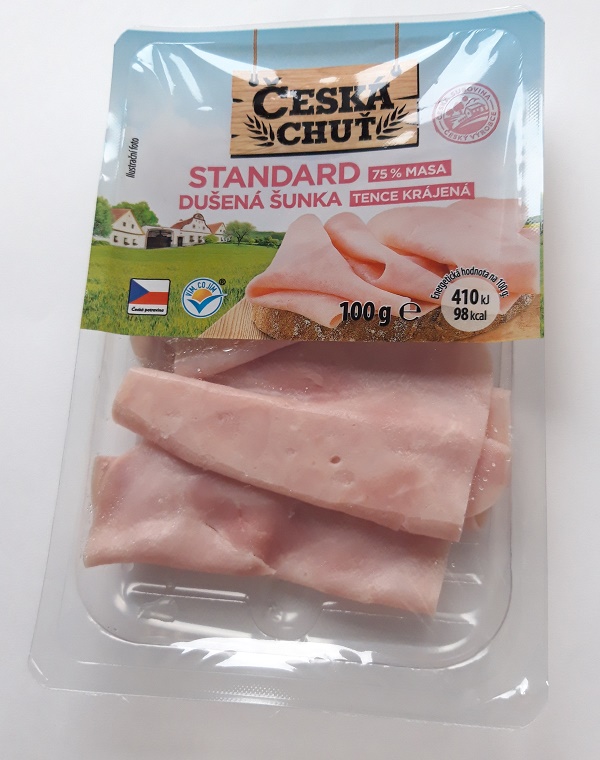 Šunka dušená standard 100 g Albert - Česká chuť