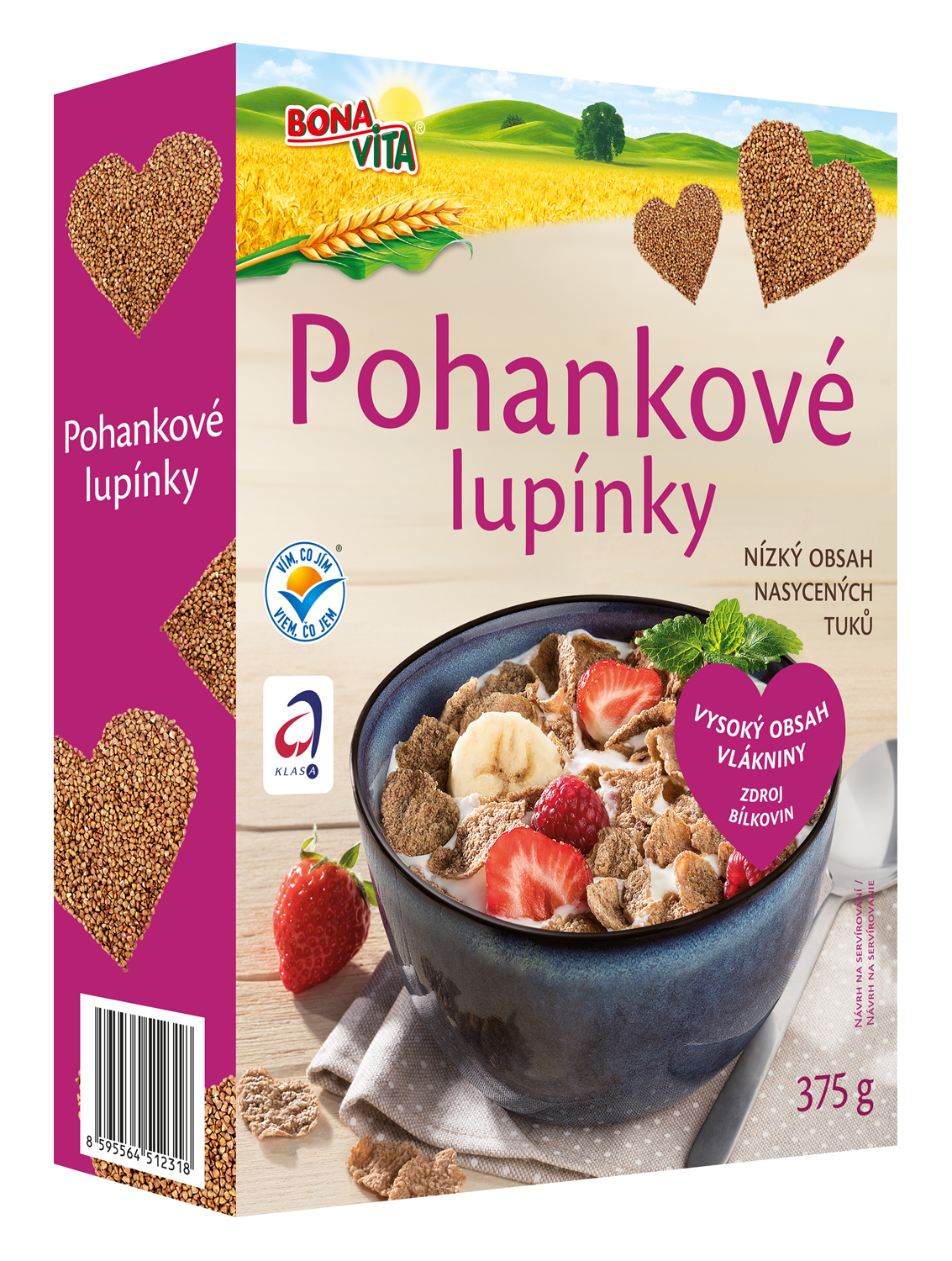 Pohankové lupínky 375 g