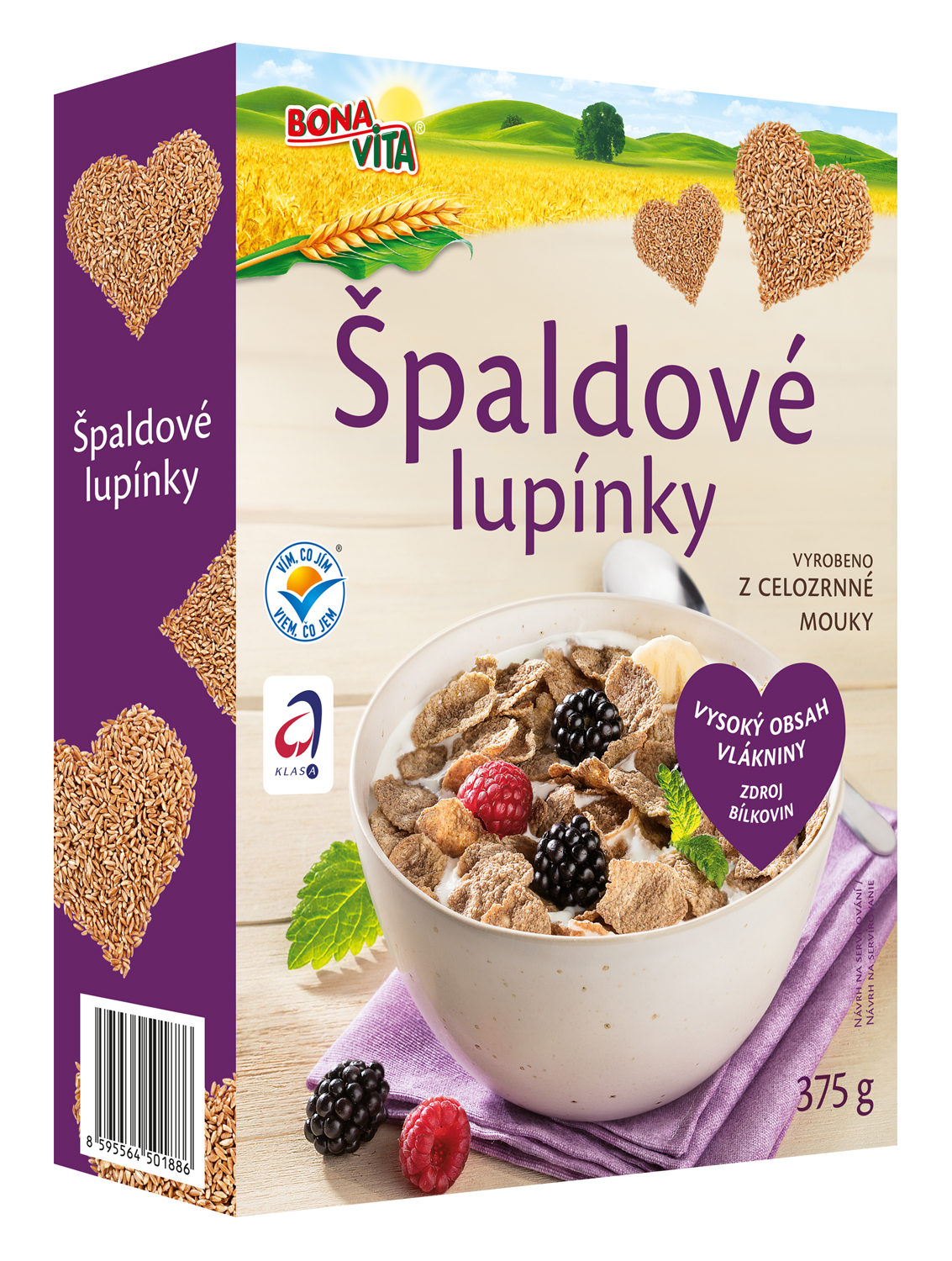 Špaldové lupínky 375 g