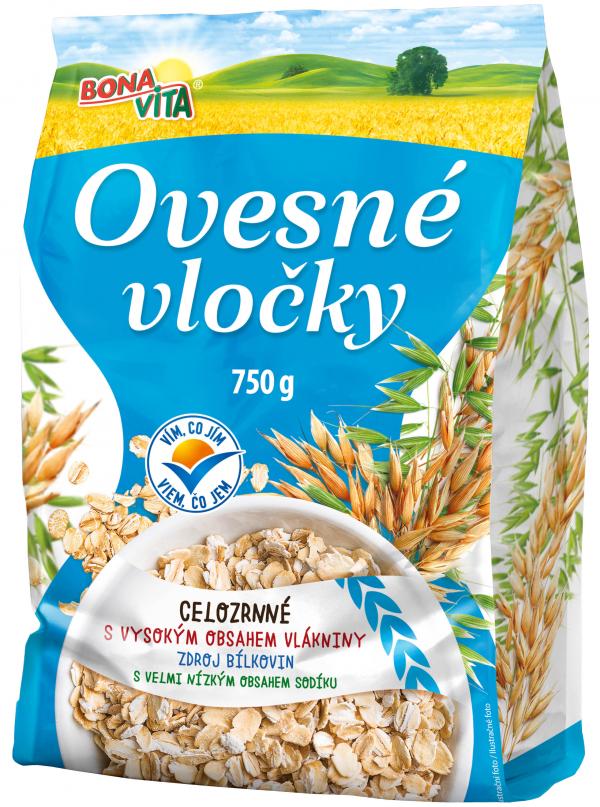 Ovesné vločky 750 g