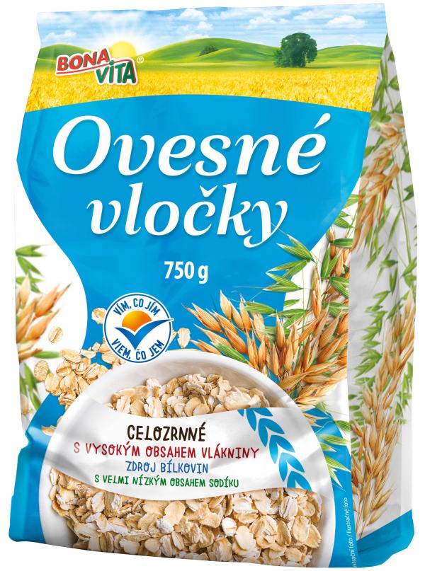 Ovesné vločky 750 g