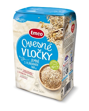 Ovesné vločky jemné s vlákninou 500 g