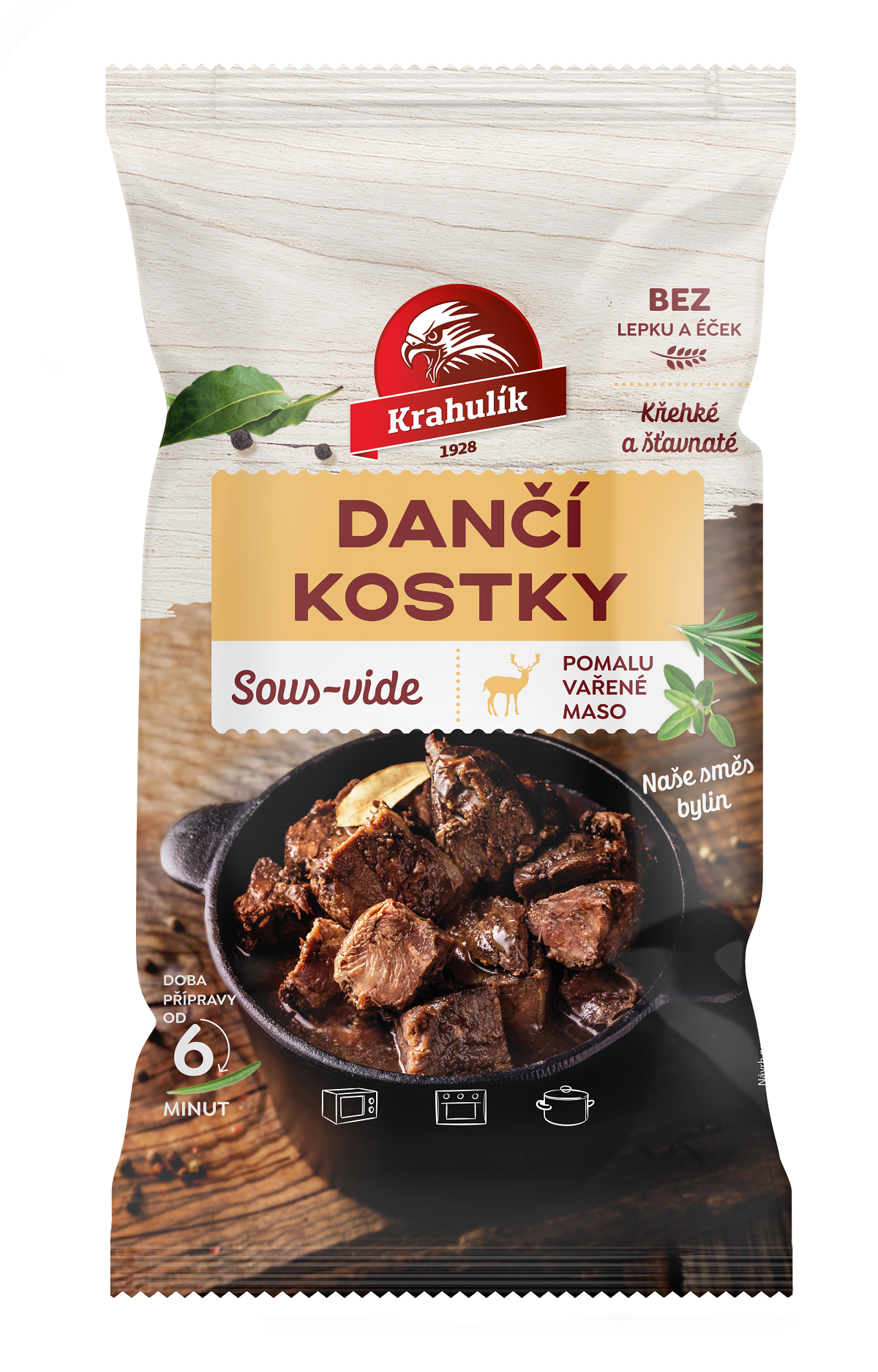 Dančí kostky Sous-vide 300 g