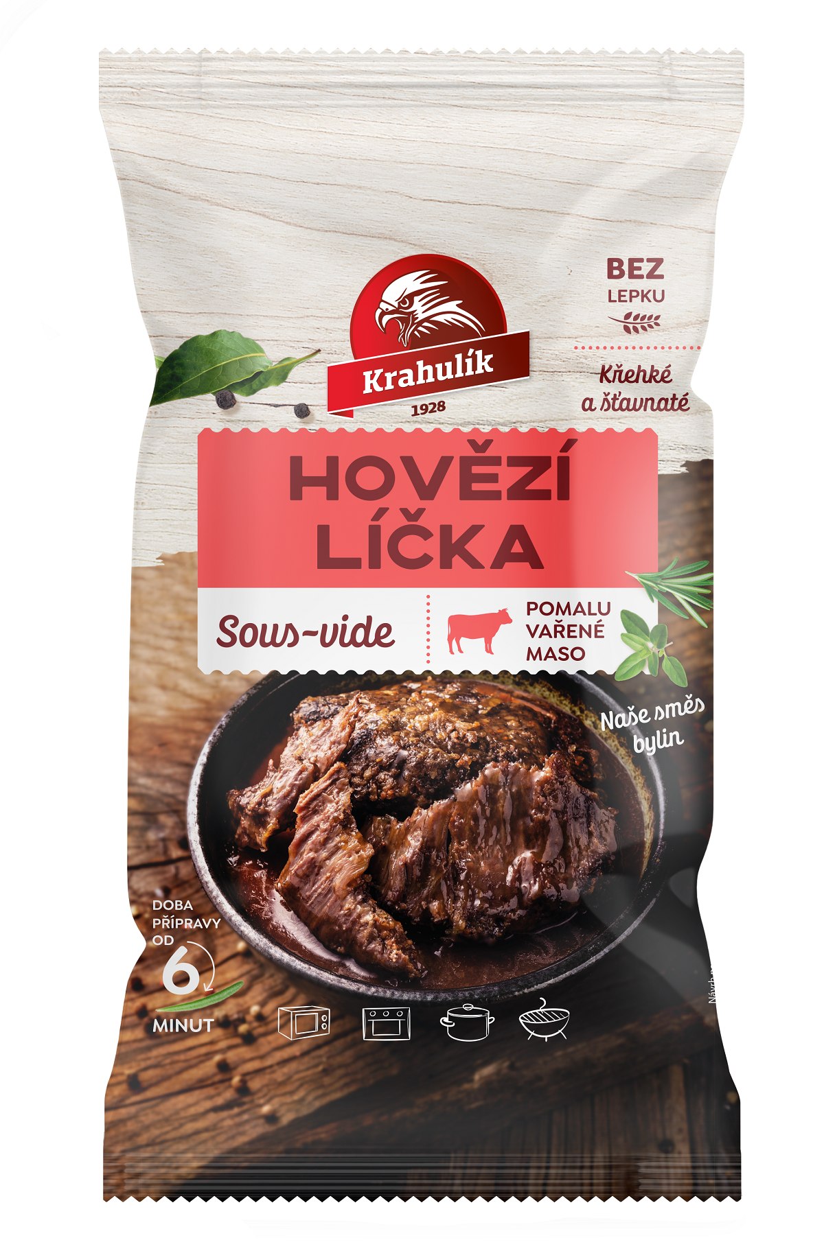 Hovězí líčka Sous-vide 300 g