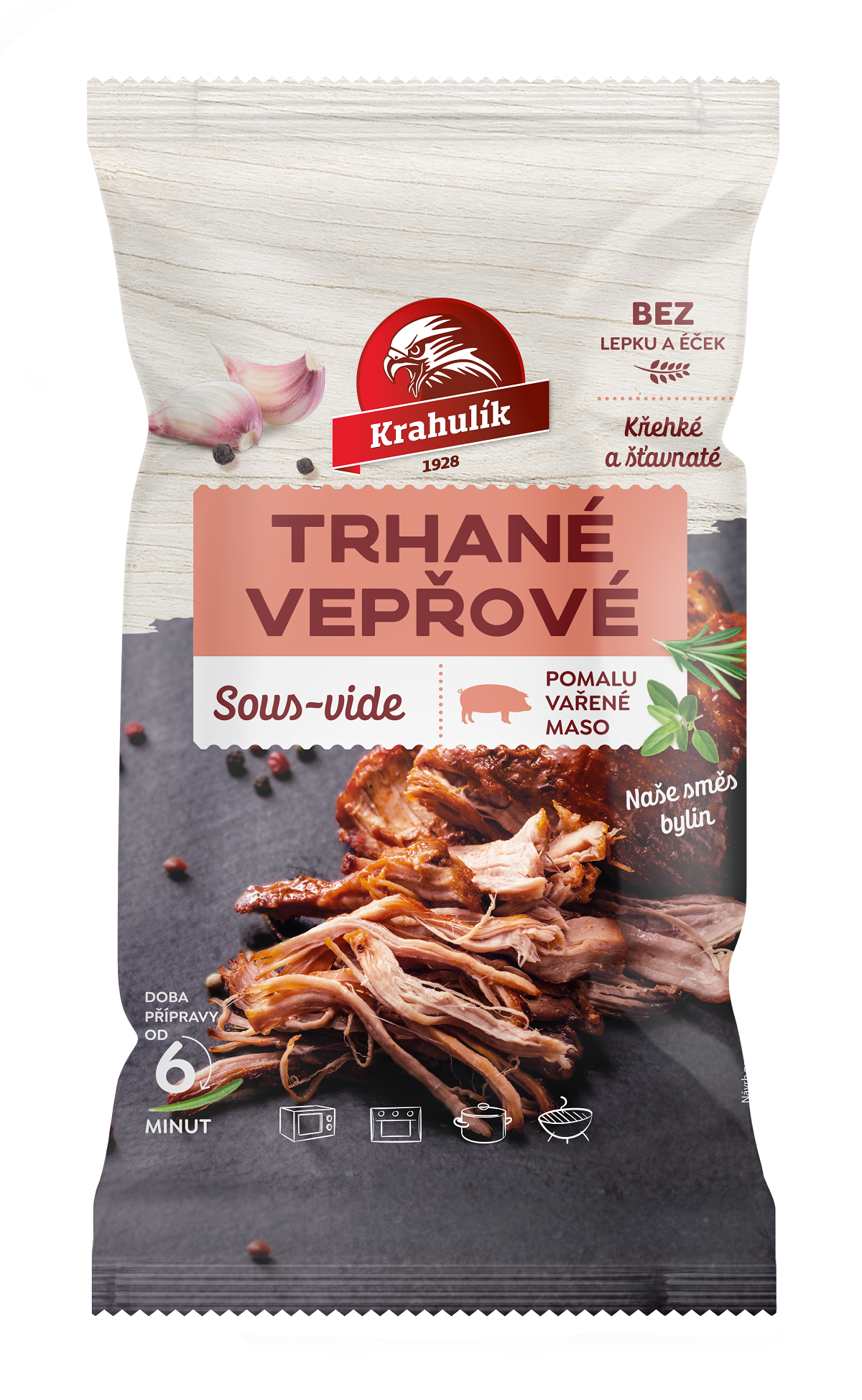 Trhané vepřové Sous-vide 300 g