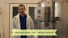 Laboratorní analýza - cukr v mléčných výrobcích